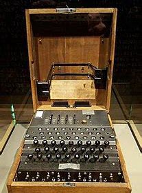Picture of the Enigma Machine