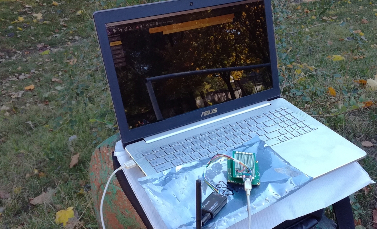 Ground Control Station with Kryptor FPGA on board